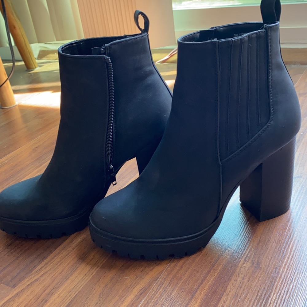 Primark black ankle boots